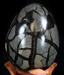 Septarian Dragon Egg Geode - Crystal Filled #37360-3